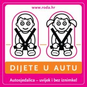 U Hrvatskoj tek mali broj ljudi pravilno koristi autosjedalice