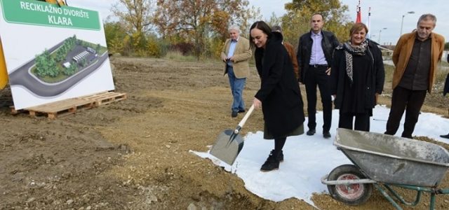 RAZVRSTAVANJE SMEĆA Započela gradnja fiksnog reciklažnog dvorišta u Svetoj Klari