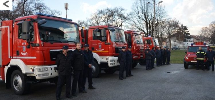 Zagrebački vatrogasci dobili četrnaest novih i rabljenih vatrogasnih vozila