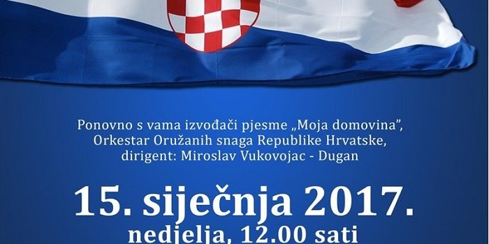 Svečanim koncertom MOJA DOMOVINA Hrvatska slavi četvrt stoljeća samostalnosti