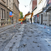 Zbog radova, Ulica Medveščak bit će zatvorena za promet do 8. kolovoza