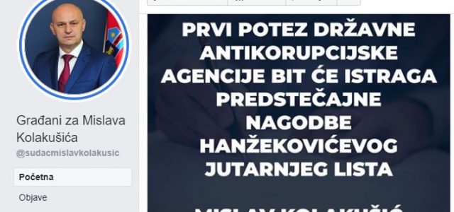 Medijski napadi ne staju; Hodak opet podržao Kolakušića, on najavio istragu predstečajne nagodbe Jutarnjeg