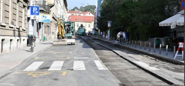 Započeli radovi na obnovi kolnika dijela VUKOVARSKE i VINOGRADSKE ulice