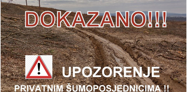 ”OTIMAJU TUĐU ZEMLJU: Imamo dokaze da su se Hrvatske šume upisale na tuđe privatno vlasništvo!” 