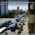 BLOKIRALI SAVSKU: Prosvjed povremenih prijevoznika te Rally izazvali velike gužve u Zagrebu
