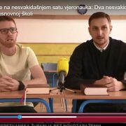 ZAMIJENILI RAZREDE: Dva vjeroučitelja, katolički i pravoslavni, grade zajedništvo u Vukovaru