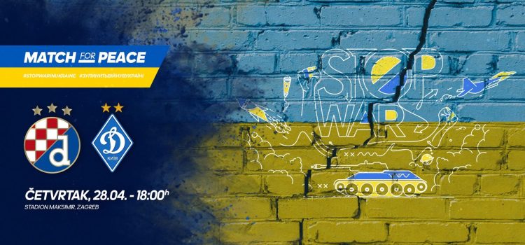Pokažimo plavo srce: Kupnjom ulaznice za utakmicu Dinamo Zagreb – Dynamo Kyiv doniraj novac za ukrajinske izbjeglice!