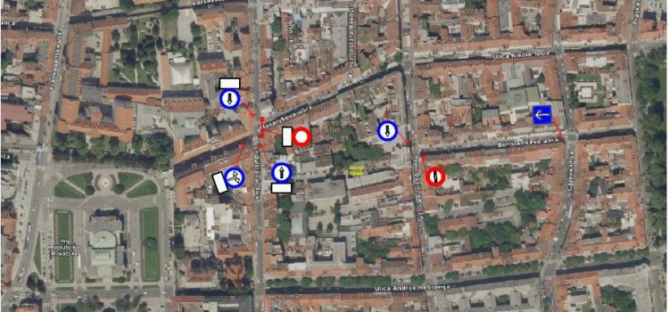 OPREZ: Centar Zagreba bit će od petka zatvoren za promet; mijenjaju se i dopušteni smjerovi