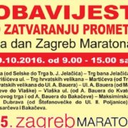 U nedjelju se zbog Zagreb maratona zatvaraju za SAV PROMET ulice u centru grada