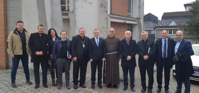 Hrvatsko izaslanstvo posjetilo Bihać, sastali se s predstavnicima Katoličkog školskog centra