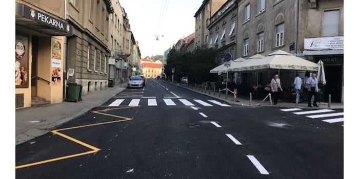 VIŠE MJESTA ZA INVALIDNE OSOBE: Završena obnova Vinogradske, koja je u subotu puštena u promet