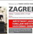 Tribina Udruge Franak o ništetnosti ugovora: bit će govora i o značaju presude Suda EU za hrvatske sudove